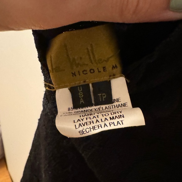 Nicole Miller black lace halter dress size 2 - Picture 5 of 5